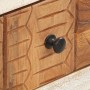 Cajonera de madera maciza reciclada 45x30x105 cm von , Schließfächer und Lagerschränke - Ref: Foro24-286537, Preis: 270,23 €,...
