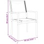 Juego de comedor para jardín 5 piezas acero y textilene negro by , Garden sets - Ref: Foro24-3200727, Price: 282,06 €, Discou...