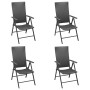 Juego de comedor de jardín 5 piezas ratán sintético negro von , Gartensets - Ref: Foro24-3156512, Preis: 370,48 €, Rabatt: %