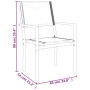 Juego de comedor para jardín 9 piezas acero y textilene negro by , Garden sets - Ref: Foro24-3200725, Price: 644,82 €, Discou...