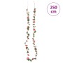 Guirnaldas de flores de Navidad 6 uds rosa primaveral 250 cm by , Crowns and garlands - Ref: Foro24-359038, Price: 23,41 €, D...