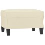 Juego de sofás con cojines 4 piezas cuero sintético color crema von , Sofas - Ref: Foro24-3201354, Preis: 657,19 €, Rabatt: %