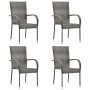 5-piece gray garden dining set by vidaXL, Garden sets - Ref: Foro24-3067785, Price: 342,18 €, Discount: %