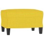 Juego de sofás con cojines 3 piezas tela amarillo claro von , Sofas - Ref: Foro24-3201831, Preis: 499,15 €, Rabatt: %