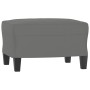 Juego de sofás con cojines 3 piezas tela microfibra gris oscuro by , Sofas - Ref: Foro24-3202322, Price: 529,35 €, Discount: %