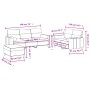 Juego de sofás con cojines 3 piezas tela rojo tinto by , Sofas - Ref: Foro24-3201630, Price: 543,00 €, Discount: %