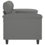 Sofá de 2 plazas de tela de microfibra gris oscuro 120 cm von , Sofas - Ref: Foro24-359557, Preis: 246,53 €, Rabatt: %