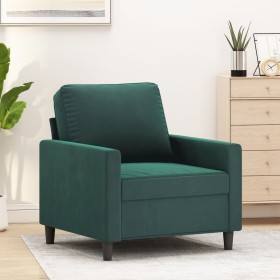 Sillón de terciopelo verde oscuro 60 cm by , Sofas - Ref: Foro24-359181, Price: 172,65 €, Discount: %