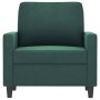 Sillón de terciopelo verde oscuro 60 cm by , Sofas - Ref: Foro24-359181, Price: 172,65 €, Discount: %
