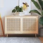 Puertas de armario entramado 2 uds madera pino 59,5x61,5 cm von , Schranktüren - Ref: Foro24-372792, Preis: 58,07 €, Rabatt: %