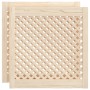 Puertas de armario entramado 2 uds madera pino 59,5x61,5 cm von , Schranktüren - Ref: Foro24-372792, Preis: 58,07 €, Rabatt: %