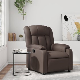 Sillón reclinable de cuero sintético marrón von , Sessel - Ref: Foro24-373562, Preis: 221,61 €, Rabatt: %