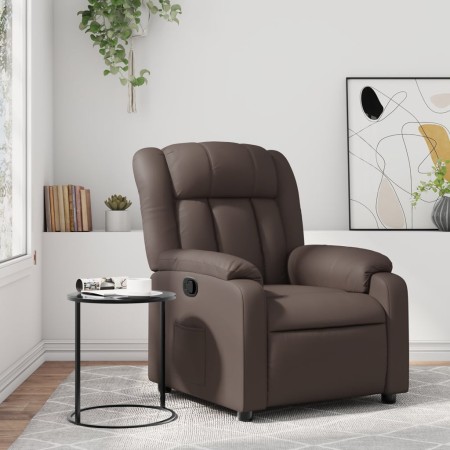 Sillón reclinable de cuero sintético marrón von , Sessel - Ref: Foro24-373562, Preis: 221,61 €, Rabatt: %