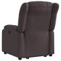 Sillón eléctrico reclinable elevable de tela marrón oscuro by , Armchairs - Ref: Foro24-3205345, Price: 334,07 €, Discount: %