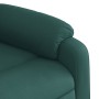 Sillón masaje eléctrico reclinable elevable tela verde oscuro by , Armchairs - Ref: Foro24-3205358, Price: 359,54 €, Discount: %