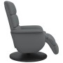 Sillón reclinable con reposapiés cuero sintético gris von , Sessel - Ref: Foro24-356720, Preis: 243,72 €, Rabatt: %