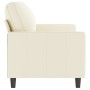 Sofá de 2 plazas terciopelo color crema 140 cm by , Sofas - Ref: Foro24-359207, Price: 250,60 €, Discount: %