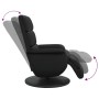 Sillón reclinable con reposapiés cuero sintético negro von , Sessel - Ref: Foro24-356717, Preis: 212,67 €, Rabatt: %