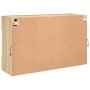 Mueble TV de pared con luces LED roble Sonoma 98,5x30x60,5 cm von , TV-Möbel - Ref: Foro24-837108, Preis: 107,11 €, Rabatt: %