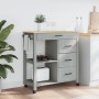 Carrito de cocina MONZA madera maciza de pino 84x40x90 cm von , Küchen- und Speisewagen - Ref: Foro24-376116, Preis: 208,99 €...