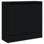 Zapatero de madera de ingeniería negro 60x21x57 cm by , Shoe racks and shoe organizers - Ref: Foro24-839883, Price: 44,03 €, ...
