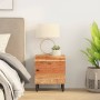 Mesita de noche de madera maciza de acacia 40x33x46 cm de , Mesitas de noche - Ref: Foro24-356851, Precio: 52,73 €, Descuento: %
