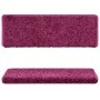 Alfombrillas de escalera 10 unidades violeta 65x21x4 cm de vidaXL, Alfombrillas para escalones - Ref: Foro24-149825, Precio: ...