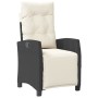 Set de comedor de jardín 7 pzas y cojines ratán sintético negro by , Garden sets - Ref: Foro24-3212631, Price: 820,04 €, Disc...