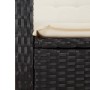 Set de comedor de jardín 7 pzas y cojines ratán sintético negro by , Garden sets - Ref: Foro24-3212729, Price: 920,27 €, Disc...