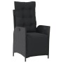 Set de comedor de jardín 7 pzas y cojines ratán sintético negro von , Gartensets - Ref: Foro24-3213403, Preis: 885,72 €, Raba...