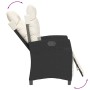 Set comedor de jardín 3 pzas con cojines ratán sintético negro von , Gartensets - Ref: Foro24-3212900, Preis: 355,20 €, Rabat...