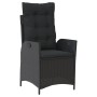 Set de muebles jardín 5 pzas con cojines ratán sintético negro by , Garden sets - Ref: Foro24-3213069, Price: 569,50 €, Disco...