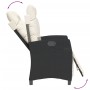 Set de muebles jardín 5 pzas con cojines ratán sintético negro von , Gartensets - Ref: Foro24-3212949, Preis: 592,74 €, Rabat...