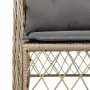 Set comedor de jardín 5 pzas con cojines ratán sintético beige by , Garden sets - Ref: Foro24-3212161, Price: 483,10 €, Disco...