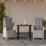 Set comedor de jardín 3 pzas con cojines ratán sintético beige von , Gartensets - Ref: Foro24-3213455, Preis: 319,49 €, Rabat...