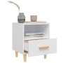 Mesitas de noche 2 unidades color blanco 40x35x47 cm by , Nightstands - Ref: Foro24-812007, Price: 77,20 €, Discount: %