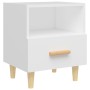 Mesitas de noche 2 unidades color blanco 40x35x47 cm by , Nightstands - Ref: Foro24-812007, Price: 77,20 €, Discount: %