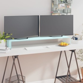 Mueble TV/Elevador de monitor cristal verde 110x30x13 cm von , TV-Möbel - Ref: Foro24-244148, Preis: 114,85 €, Rabatt: %