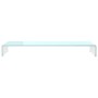 Mueble TV/Elevador de monitor cristal verde 110x30x13 cm von , TV-Möbel - Ref: Foro24-244148, Preis: 114,85 €, Rabatt: %