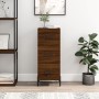 Aparador madera de ingeniería marrón roble 34,5x34x90 cm von , Sideboards - Ref: Foro24-828619, Preis: 79,63 €, Rabatt: %