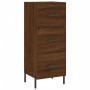 Aparador madera de ingeniería marrón roble 34,5x34x90 cm von , Sideboards - Ref: Foro24-828619, Preis: 79,63 €, Rabatt: %