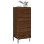 Aparador madera de ingeniería marrón roble 34,5x34x90 cm von , Sideboards - Ref: Foro24-828619, Preis: 79,63 €, Rabatt: %