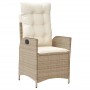 Set comedor de jardín 9 pzas con cojines ratán sintético beige von , Gartensets - Ref: Foro24-3213242, Preis: 1,00 €, Rabatt: %