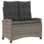 Juego de comedor de jardín 4 piezas con cojines ratán PE gris by , Garden sets - Ref: Foro24-3277404, Price: 541,87 €, Discou...