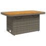 Juego de comedor jardín 2 pzas con cojines ratán sintético gris by , Garden sets - Ref: Foro24-3277406, Price: 258,36 €, Disc...