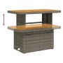 Juego de comedor jardín 2 pzas con cojines ratán sintético gris by , Garden sets - Ref: Foro24-3277406, Price: 258,36 €, Disc...