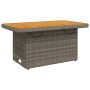 Juego de comedor de jardín 4 piezas con cojines ratán PE gris by , Garden sets - Ref: Foro24-3277467, Price: 484,87 €, Discou...