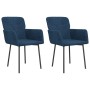Sillas de comedor 2 unidades terciopelo azul von , Essstühle - Ref: Foro24-344778, Preis: 117,14 €, Rabatt: %