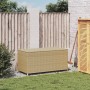 Caja de almacenaje de jardín ratán sintético beige mezcla 190L von , Aufbewahrungsboxen für den Außenbereich - Ref: Foro24-36...