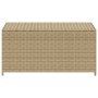 Caja de almacenaje de jardín ratán sintético beige mezcla 190L von , Aufbewahrungsboxen für den Außenbereich - Ref: Foro24-36...